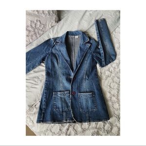 Vintage Denim Blazer.